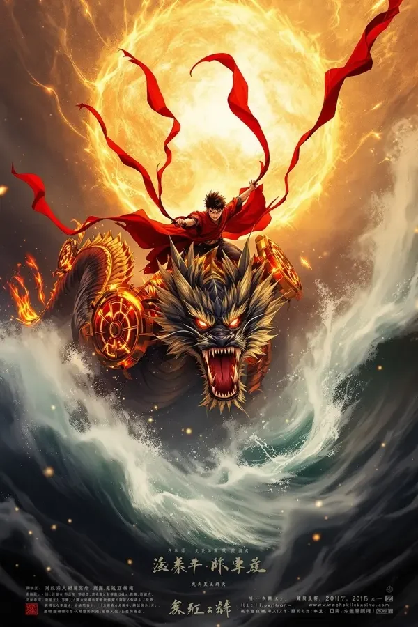哪吒之魔童闹海 影视海报 封面